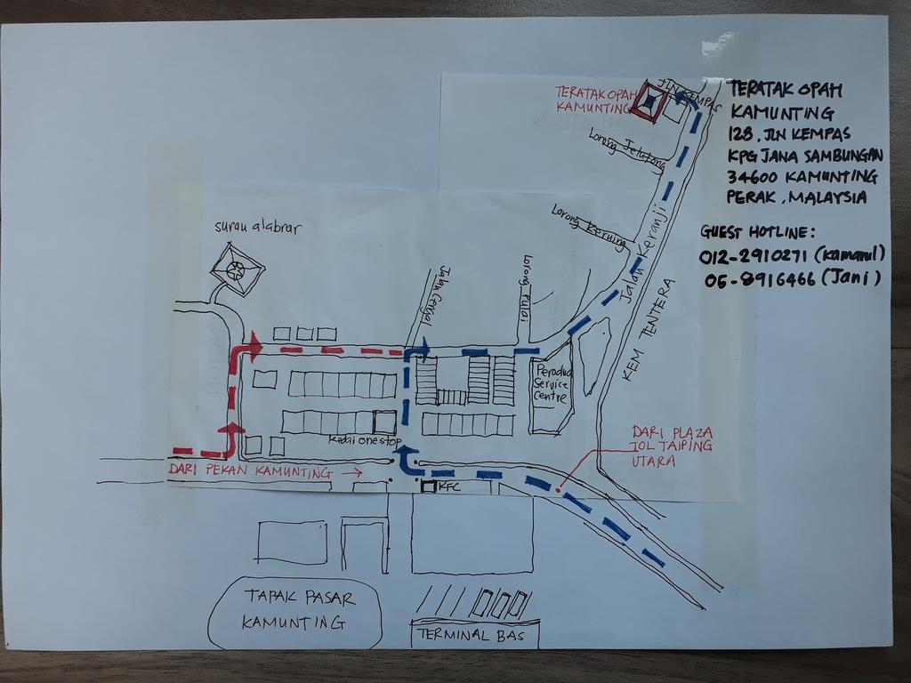 Hotel Teratak Opah Kamunting Taiping Zewnętrze zdjęcie